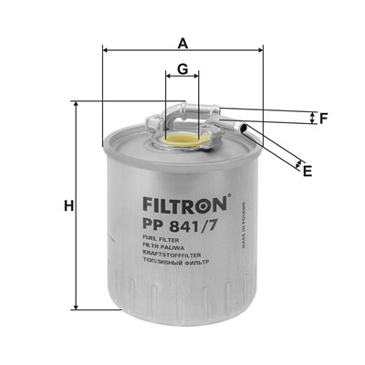 FILTRON PP 841/7 EAN: 5904608088413.