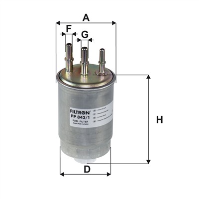 FILTRON PP 842/1 EAN: 5904608028426.
