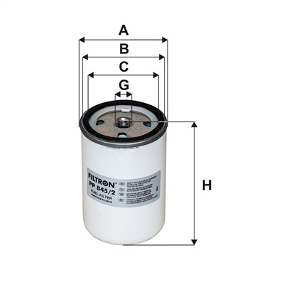FILTRON PP 845/2 EAN: 5904608038456.