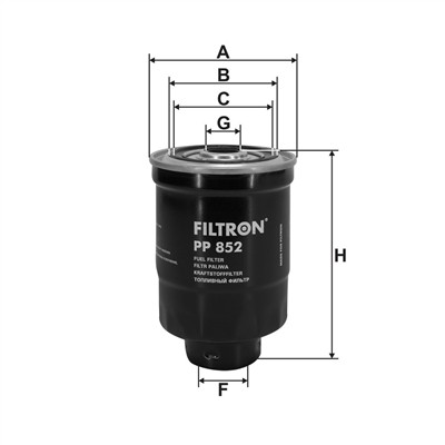 FILTRON PP 852 EAN: 5904608008527.