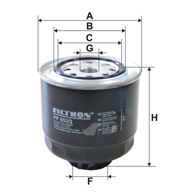 FILTRON PP 852/2 EAN: 5904608038524.
