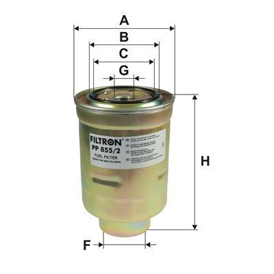FILTRON PP 855/2 EAN: 5904608038555.