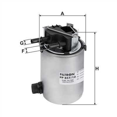 FILTRON PP 857/10 EAN: 5904608118578.