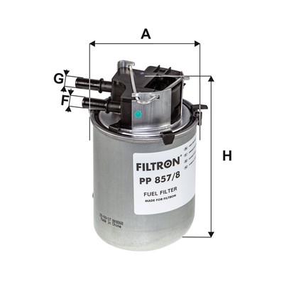 FILTRON PP 857/8 EAN: 5904608098573.