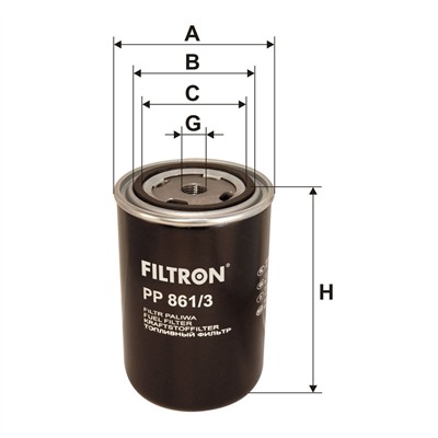 FILTRON PP 861/3 EAN: 5904608048615.