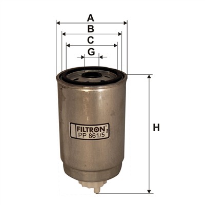 FILTRON PP 861/5 EAN: 5904608068613.