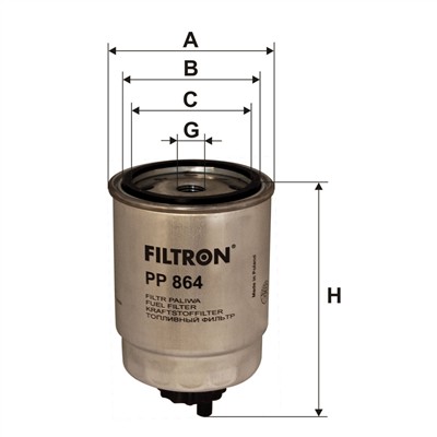 FILTRON PP 864 EAN: 5904608008640.