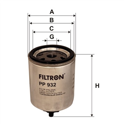 FILTRON PP 932 EAN: 5904608009326.