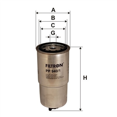 FILTRON PP 940/1 EAN: 5904608019400.