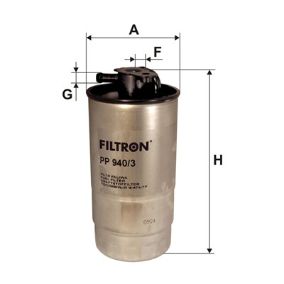 FILTRON PP 940/3 EAN: 5904608049407.