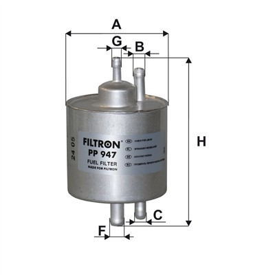 FILTRON PP 947 EAN: 5904608009470.