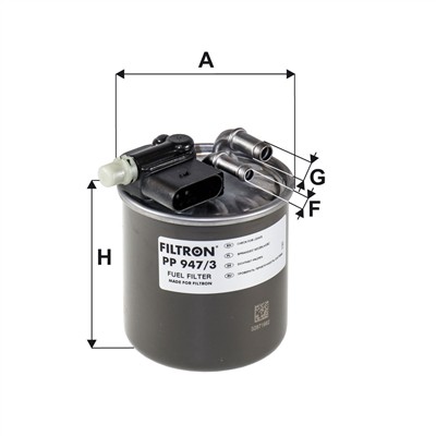 FILTRON PP 947/3 EAN: 5904608049476.