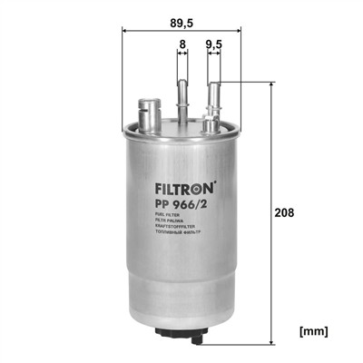 FILTRON PP 966/2 EAN: 5904608039668.