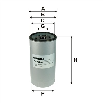 FILTRON PP 967/6 EAN: 5904608079671.