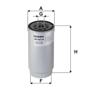 FILTRON PP 967/8 EAN: 5904608099679.