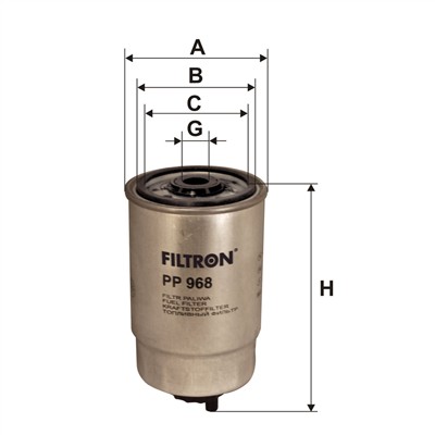 FILTRON PP 968 EAN: 5904608009685.