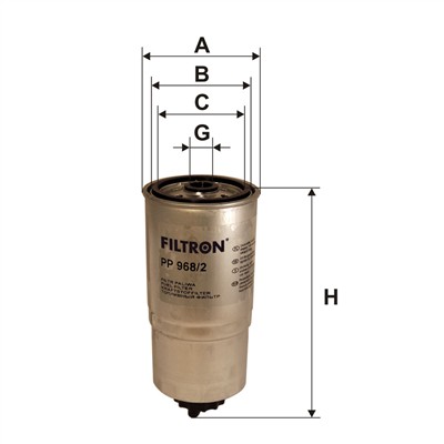 FILTRON PP 968/2 EAN: 5904608039682.