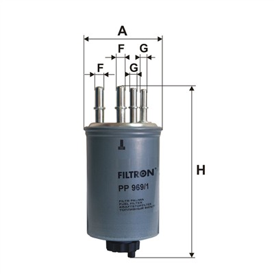 FILTRON PP 969/1 EAN: 5904608029690.