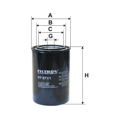 FILTRON PP 971/1 EAN: 5904608039712.