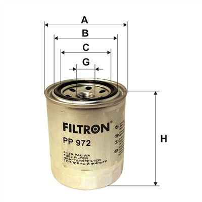 FILTRON PP 972 EAN: 5904608009722.