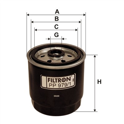 FILTRON PP 979/1 EAN: 5904608029799.
