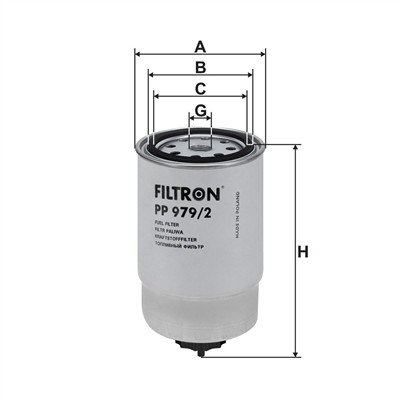 FILTRON PP 979/2 EAN: 5904608039798.