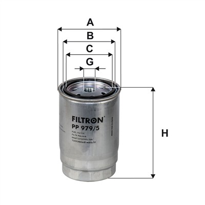 FILTRON PP 979/5 EAN: 5904608069795.