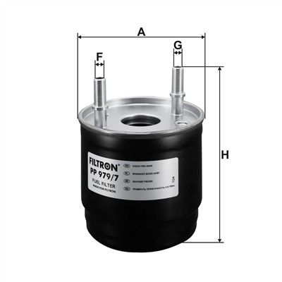 FILTRON PP 979/7 EAN: 5904608089793.