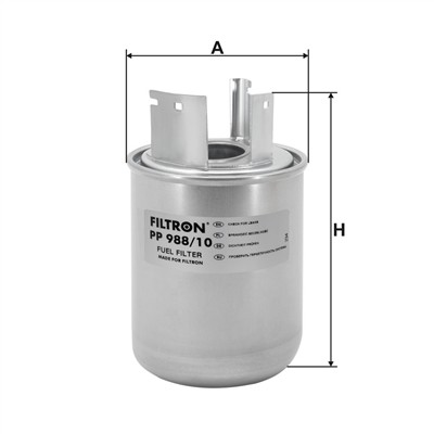 FILTRON PP 988/10 EAN: 5904608119889.