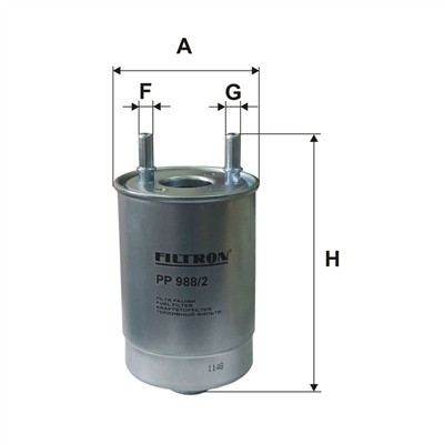 FILTRON PP 988/2 EAN: 5904608039880.