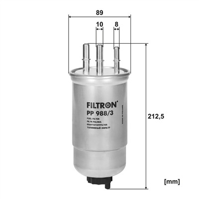 FILTRON PP 988/3 EAN: 5904608049889.
