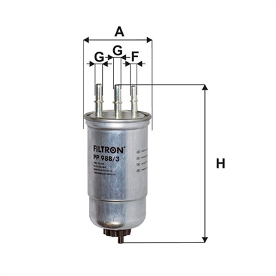FILTRON PP 988/3 EAN: 5904608049889.