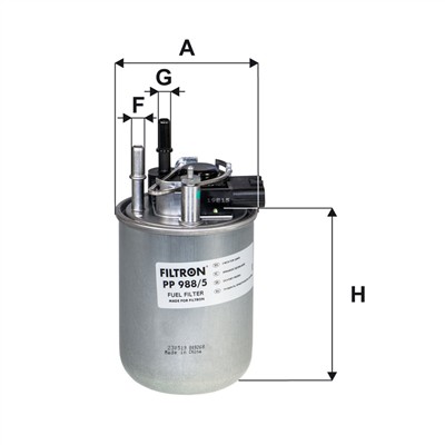 FILTRON PP 988/5 EAN: 5904608069887.