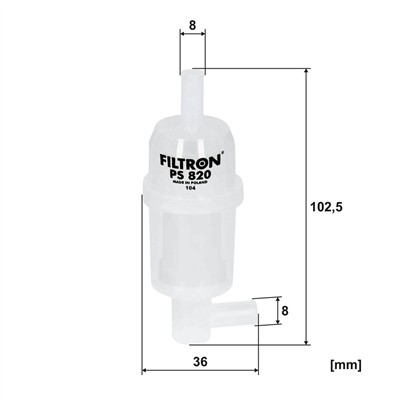 FILTRON PS 820 EAN: 5904608998200.