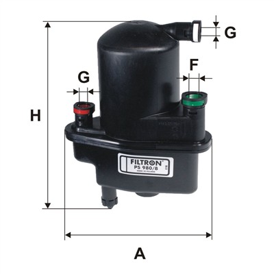 FILTRON PS 980/8 EAN: 5904608099808.