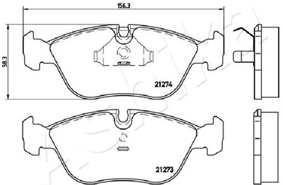 ASHIKA 50-00-0327 EAN: 8052553293011.