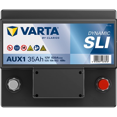 VARTA 535106052K262 Číslo výrobce: 535106052. EAN: 4016987167816.
