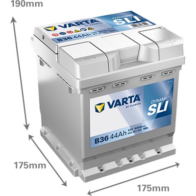 VARTA 544401042K262 Číslo výrobce: 544401042. EAN: 4016987167502.