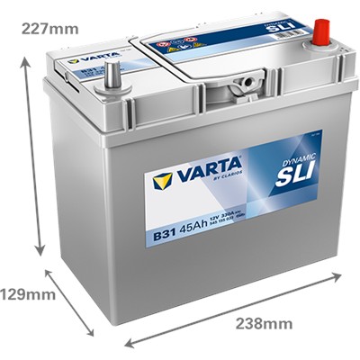 VARTA 545155033K262 Číslo výrobce: 545155033. EAN: 4016987167526.