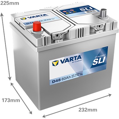 VARTA 560411054K262 Číslo výrobce: 560411054. EAN: 4016987167618.