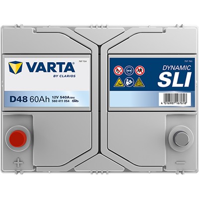 VARTA 560411054K262 Číslo výrobce: 560411054. EAN: 4016987167618.