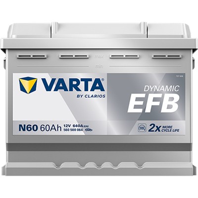 VARTA 560500064K262 Číslo výrobce: 560500064. EAN: 4016987167311.