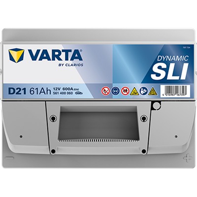 VARTA 561400060K262 Číslo výrobce: 561400060. EAN: 4016987167397.