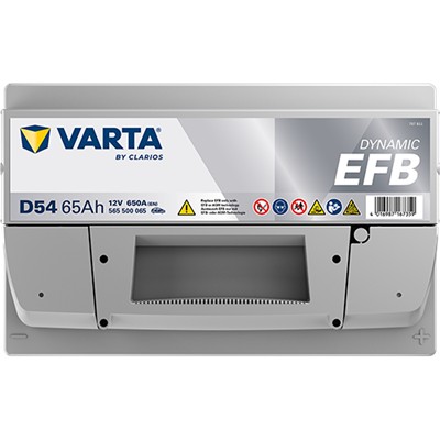 VARTA 565500065K262 Číslo výrobce: 565500065. EAN: 4016987167359.