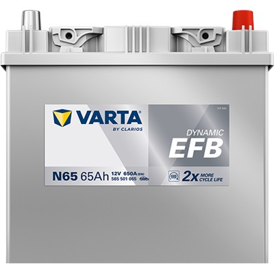 VARTA 565501065K262 Číslo výrobce: 565501065. EAN: 4016987167274.