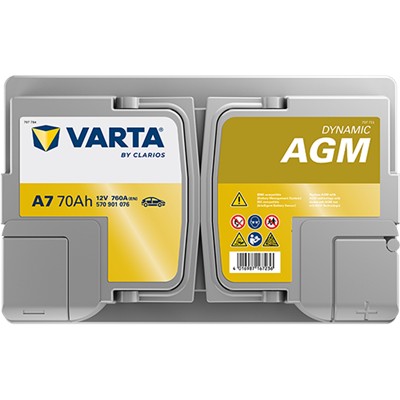 VARTA 570901076K262 Číslo výrobce: 570901076.