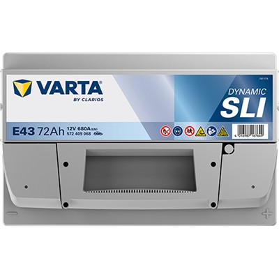 VARTA 572409068K262 Číslo výrobce: 572409068. EAN: 4016987167649.