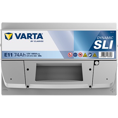 VARTA 574012068K262 Číslo výrobce: 574012068. EAN: 4016987167656.