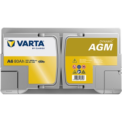 VARTA 580901080K262 Číslo výrobce: 580901080.