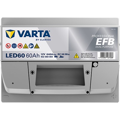 VARTA 932060064K312 Číslo výrobce: 932060064. EAN: 4016987167038.